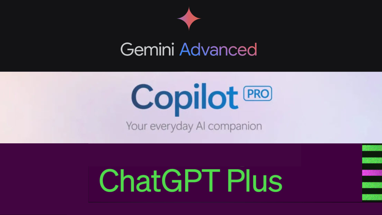 Gemini Vs CoPilot Vs ChatGPT: Battle of AI chatbots